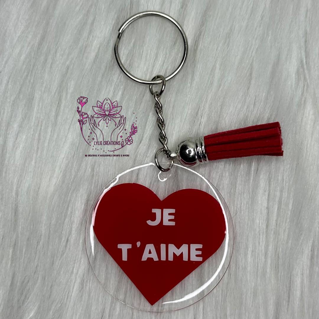 Photo Porte-clés je t'aime