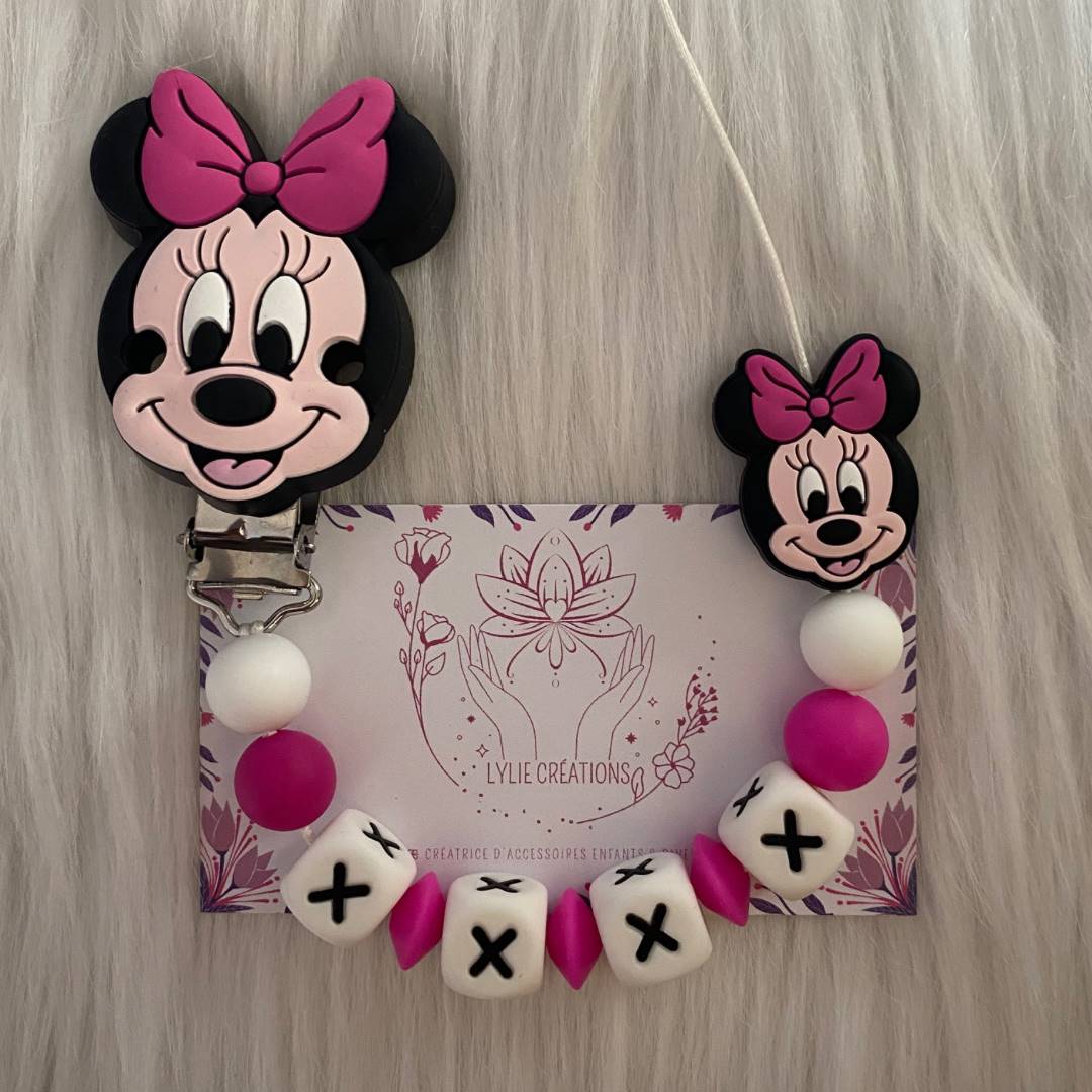 Photo Attache tétine Minnie 2