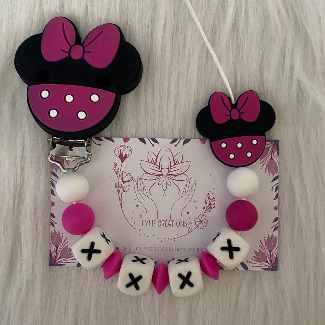 Photo Attache tétine Minnie 3