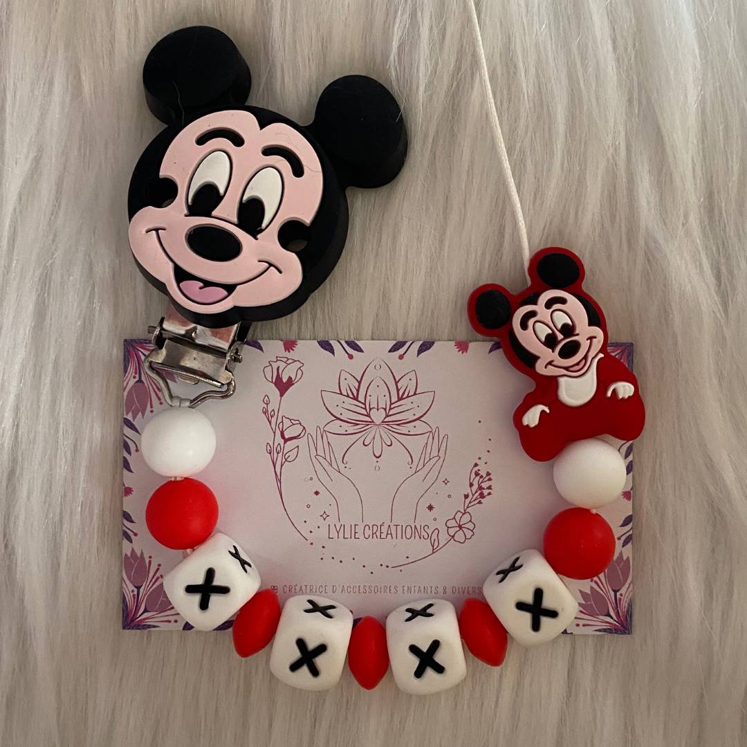 Photo Attache tétine Mickey 1