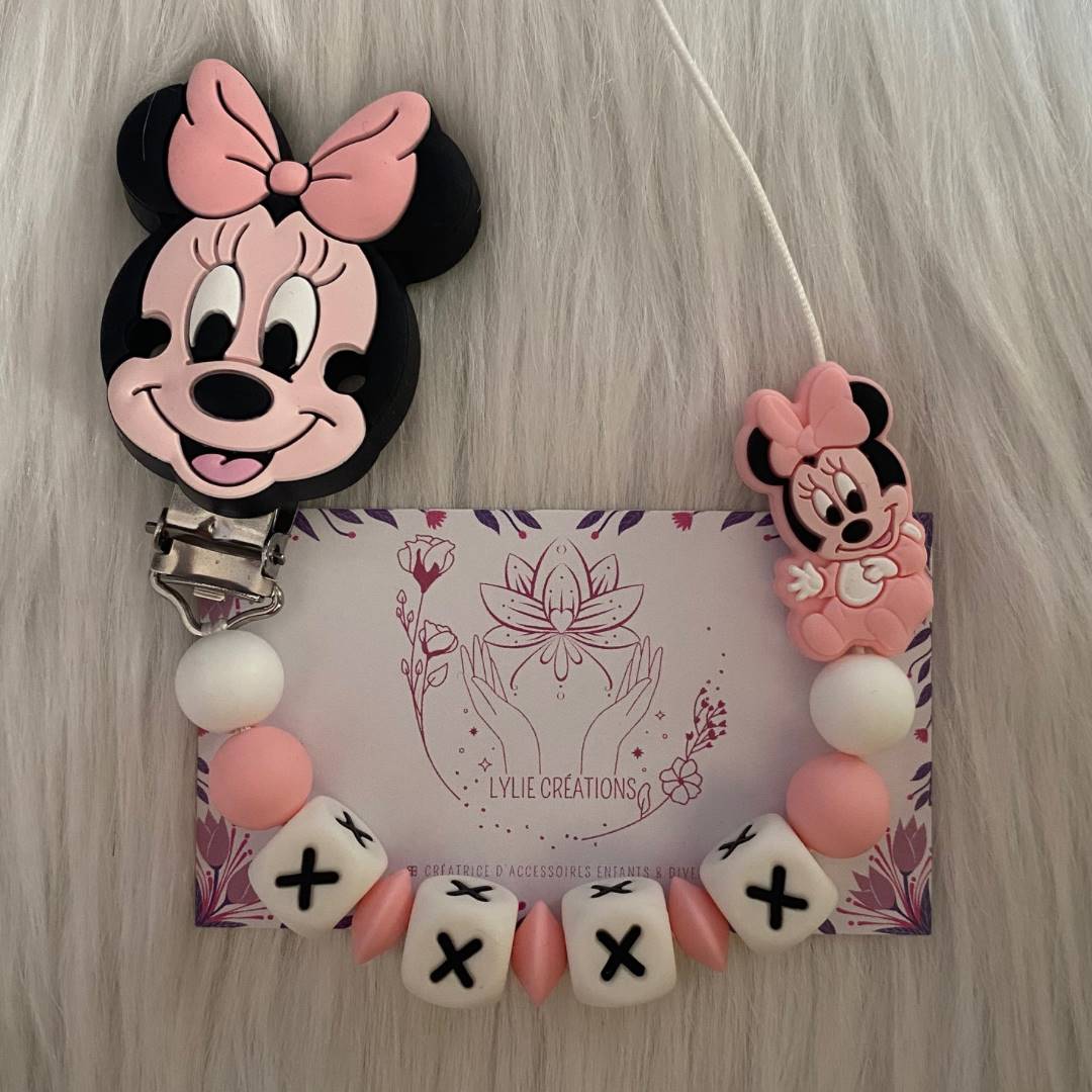 Photo Attache tétine Minnie 1